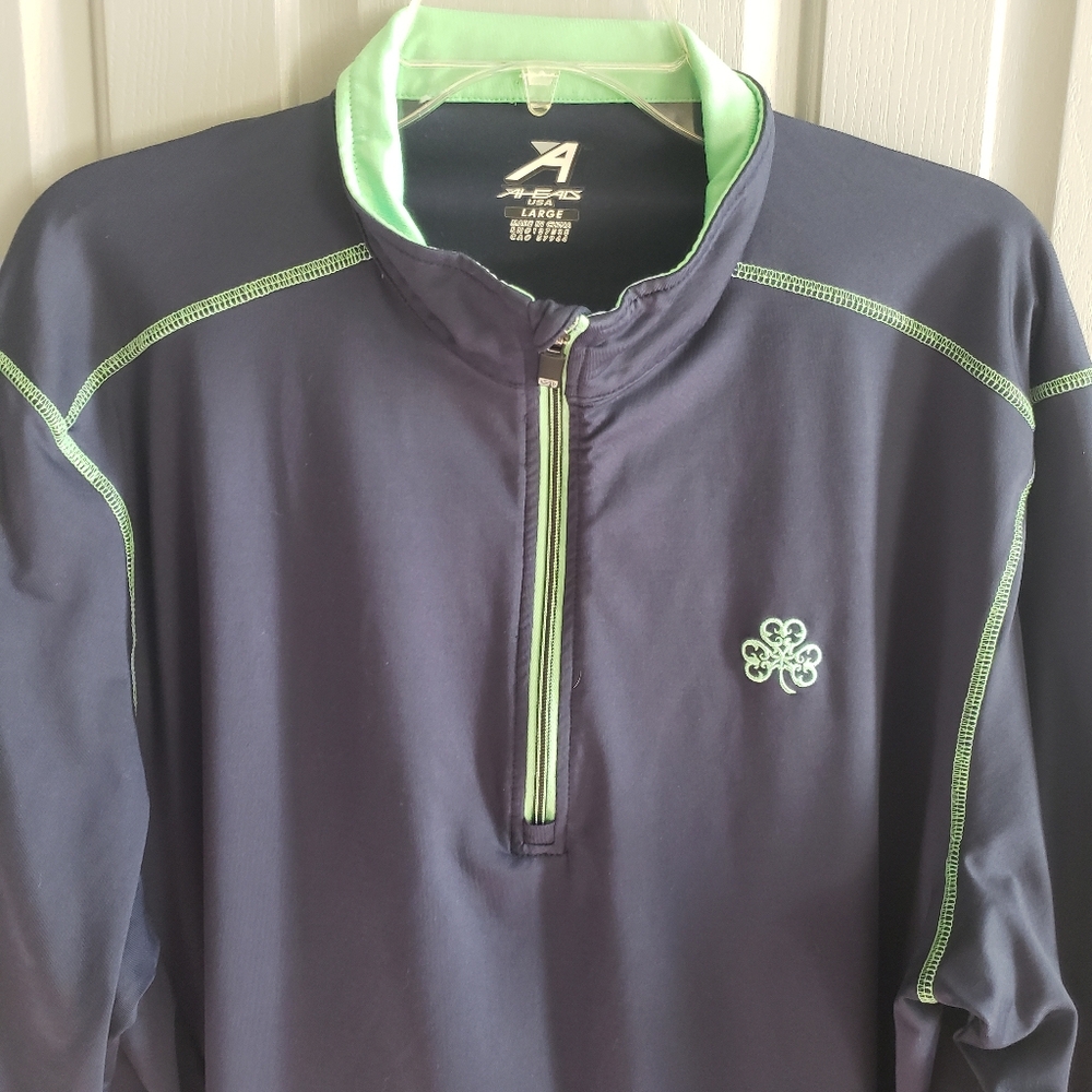 AHEAD USA BRAND ☆ 1/4 Zip Pullover ☆ Golf Jacket ☆ Size Large ☆